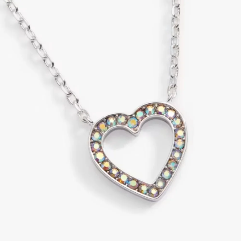 Alex and Ani Heart and Crystal Necklace - Picture 1 of 5